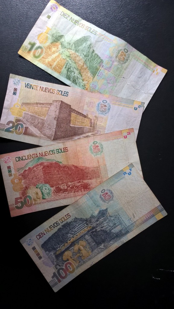 Währungen Geld in Peru