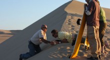 south coast Peru sand dunes